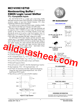 M74VHC1GT50DFT2G型号图片