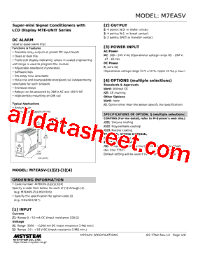 M7EASV-S15-M2/CE型号图片