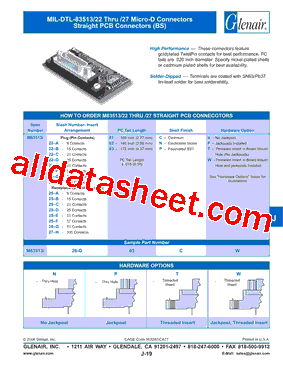 M83513-22-A01CP型号图片