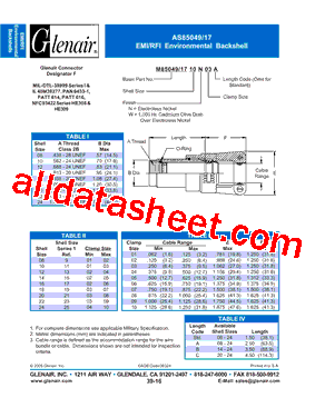 M85049-1718W07A型号图片