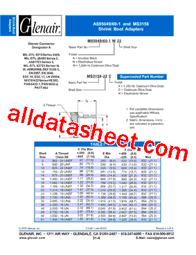 M85049-60-1A18型号图片