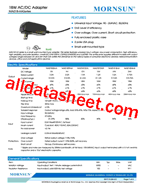 MA01824HA型号图片