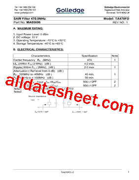 MA05696型号图片