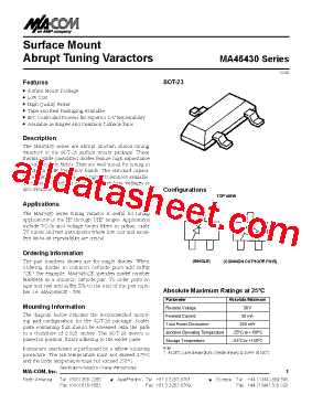 MA45430型号图片