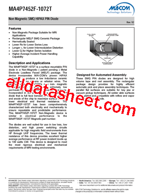 MA4P7452F-1072T型号图片
