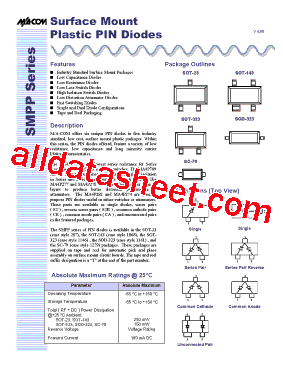 MA4PH235-1072T型号图片