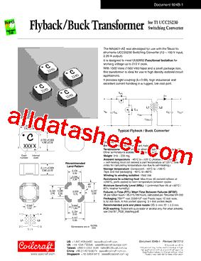 MA5401-AED型号图片