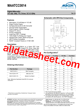 MAATCC0014TR型号图片