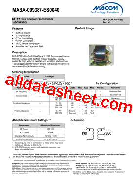 MABA-009387-ES0040型号图片