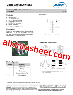 MABA-009594-CF18A0型号图片
