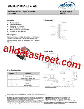 MABA-010061-CF4FA0型号图片