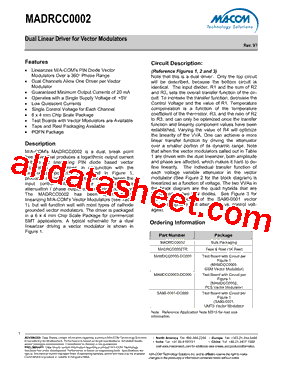 MADRCC0002型号图片