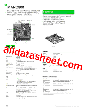 MANO800DGGA型号图片