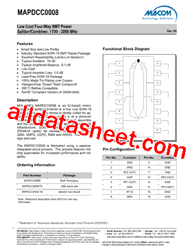 MAPDCC0008型号图片