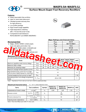 MASF0.5A型号图片