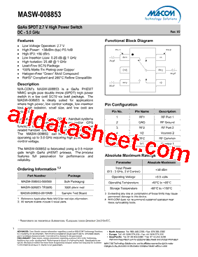 MASW-008853型号图片