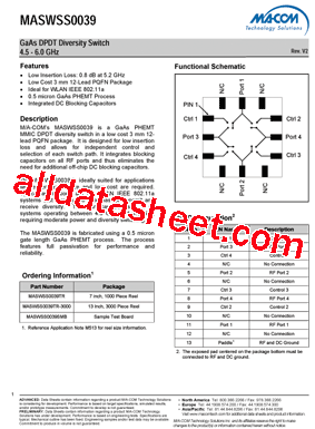 MASWSS0039TR型号图片