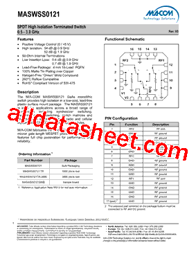 MASWSS0121TR型号图片