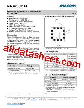 MASWSS0148SMB型号图片