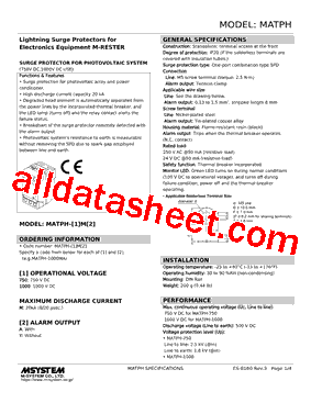 MATPH1000MA型号图片