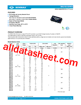 MAU129型号图片