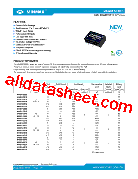 MAW01-05D15型号图片