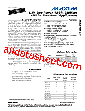 MAX1213N型号图片