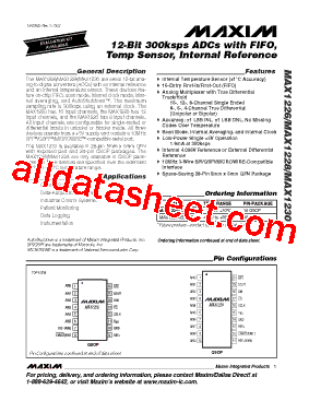 MAX1226BEEE+型号图片