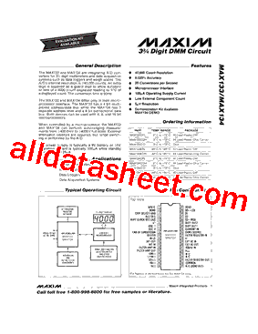 MAX134CPL+型号图片