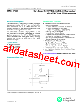 MAX14783EESA+型号图片