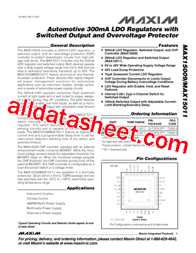 MAX15009型号图片