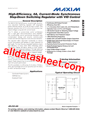 MAX15109型号图片