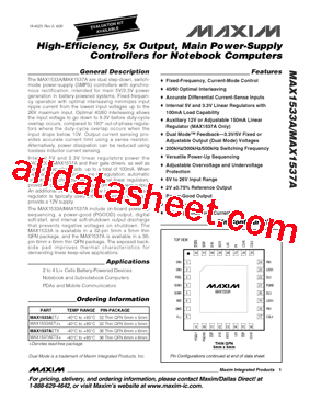 MAX1537A型号图片