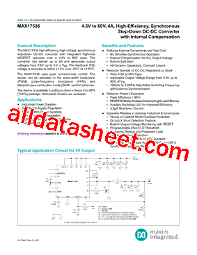 MAX17536ATP型号图片