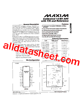 MAX178BCNG+型号图片