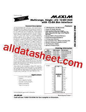 MAX196BCAI+型号图片