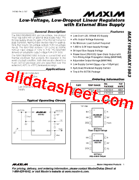 MAX1982EUT-T型号图片