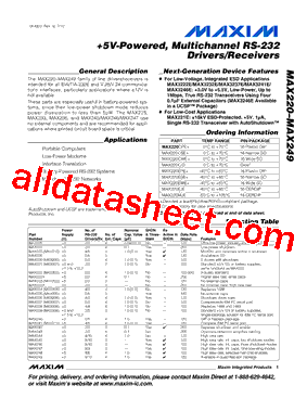 MAX232C/D型号图片