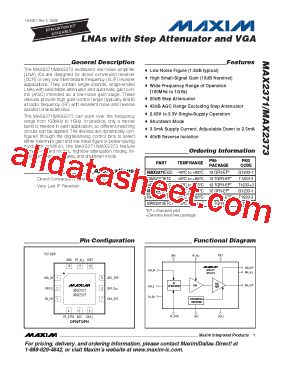 MAX2371EGC型号图片