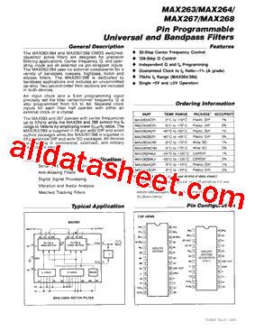 MAX264BCPI+型号图片