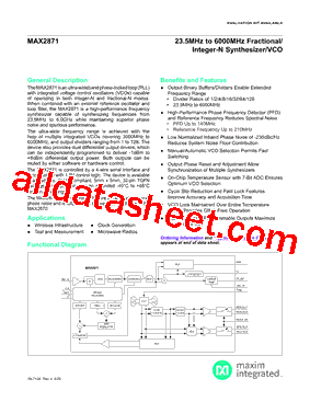 MAX2871_V01型号图片