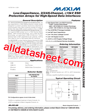 MAX3202EETT+T型号图片