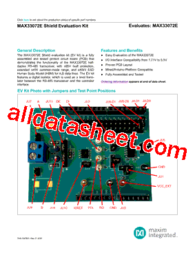 MAX33072EVKIT型号图片