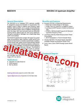 MAX3519型号图片