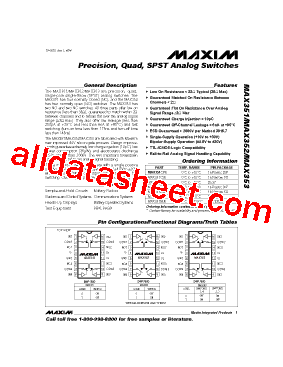 MAX351CPE+型号图片