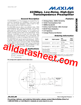 MAX3658_V01型号图片