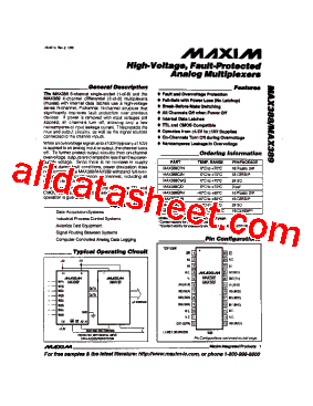 MAX388-MAX389型号图片