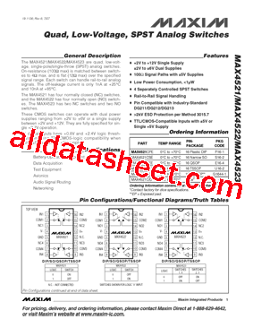 MAX4522MJE型号图片