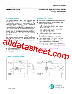MAX6070AAUT25+T型号图片