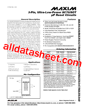 MAX6347UR24-T型号图片